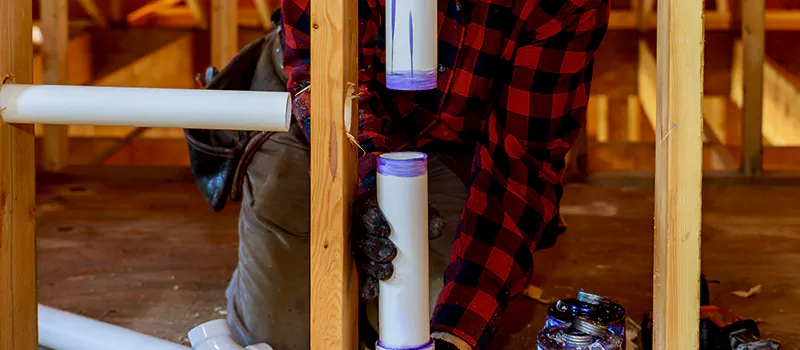 Process of Rough In Plumbing in Woodhill, Brampton